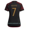 Camiseta de fútbol Alemania Kai Havertz 7 Segunda Equipación Mundial 2022 - Mujer